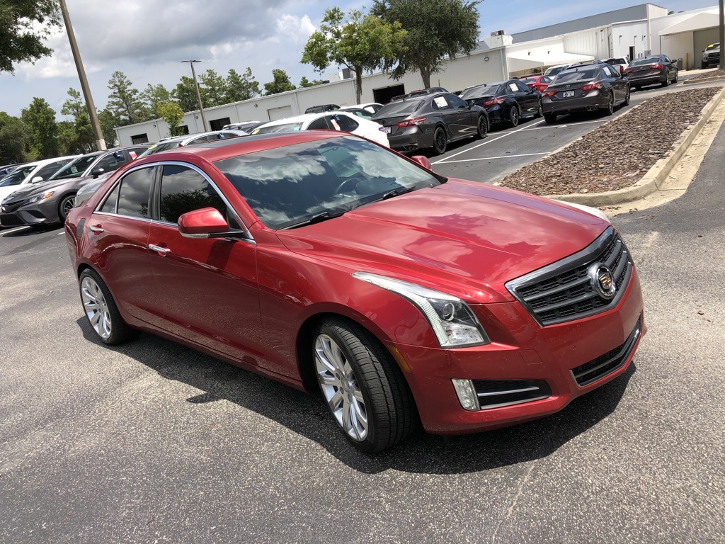 Pre-Owned 2013 Cadillac ATS 2.0L Turbo Premium RWD 4D Sedan