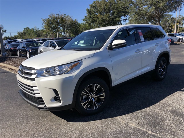 New 2019 Toyota Highlander LE 4D Sport Utility in St. Augustine # ...